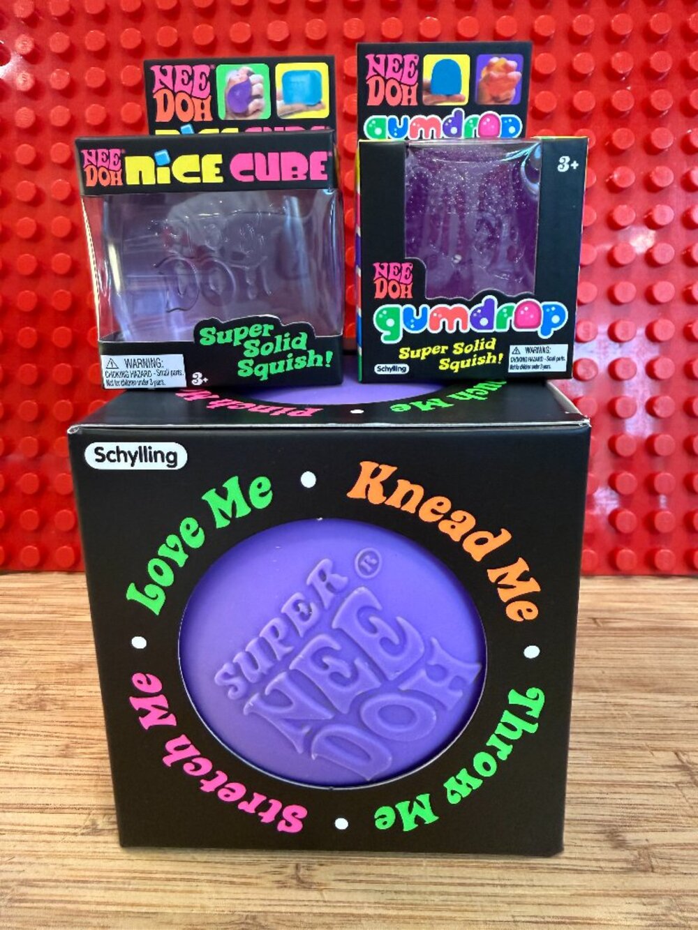 NEW! 🍭 Purple NEEDOH TRIO! with SUPER Groovy GLOB! Ships Fast! 🌟 💫 ⭐️
